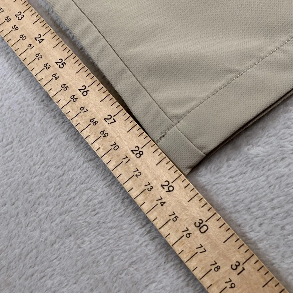 Banana Republic Pants Mens 36x29 Beige Straight Fit Performance Polyester Casual